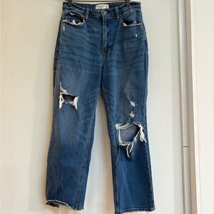 The ankle straight Jean